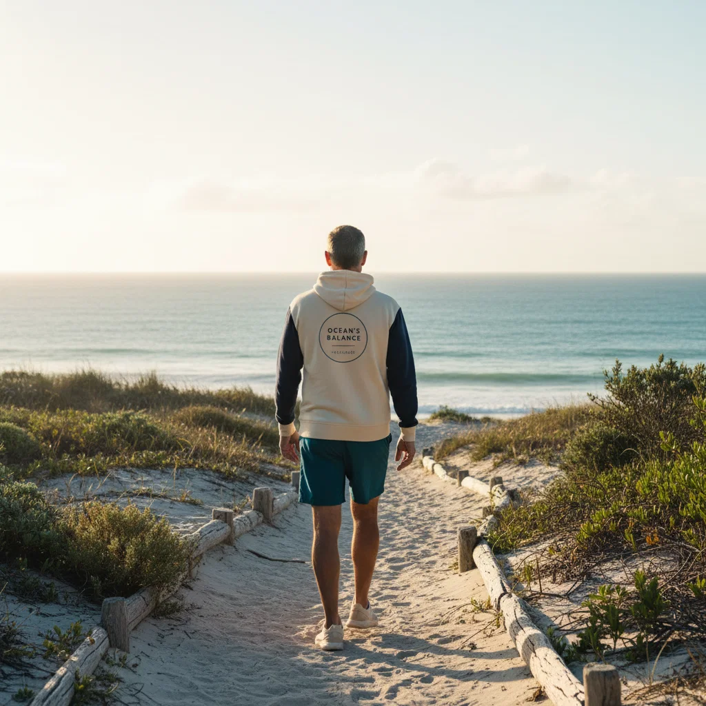 Anonymous wellness lifestyle silhouette